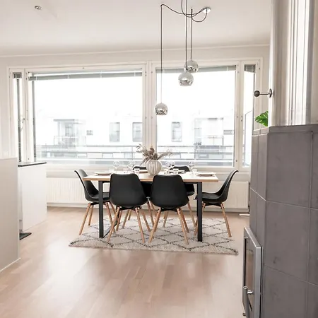 아파트 2ndhomes Stunning 2-story Penthouse With Sauna & 2 Terraces