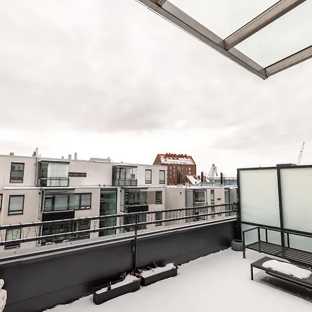 2ndhomes Stunning 2-story Penthouse With Sauna & 2 Terraces Helsinki